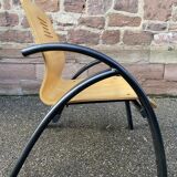 Pair of vintage Design Lounge armchairs