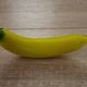 Vintage Murano Glass Fruit In The Shape Of A Yellow Banana 4990