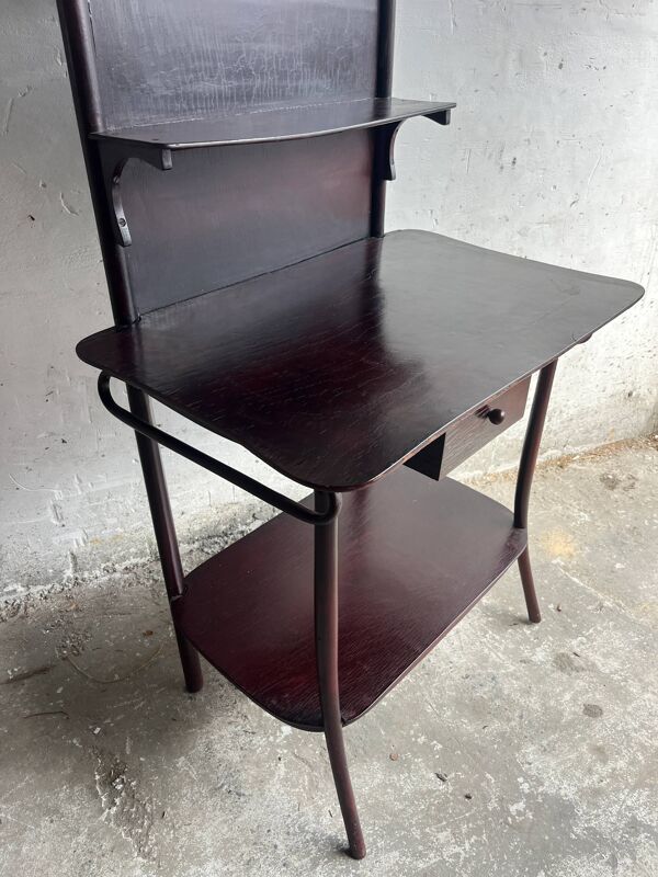Coiffeuse ancienne Art déco avec miroir, années 1930