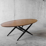 Coffee table "Ovalette" by Ilmari Tapiovaara, Asko - 1950