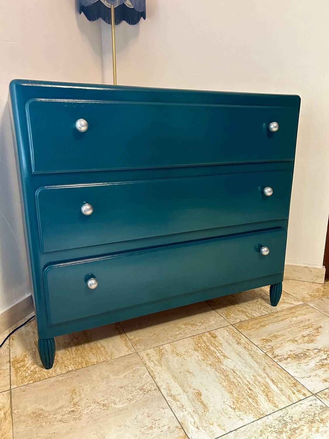 Large wooden chest of drawers