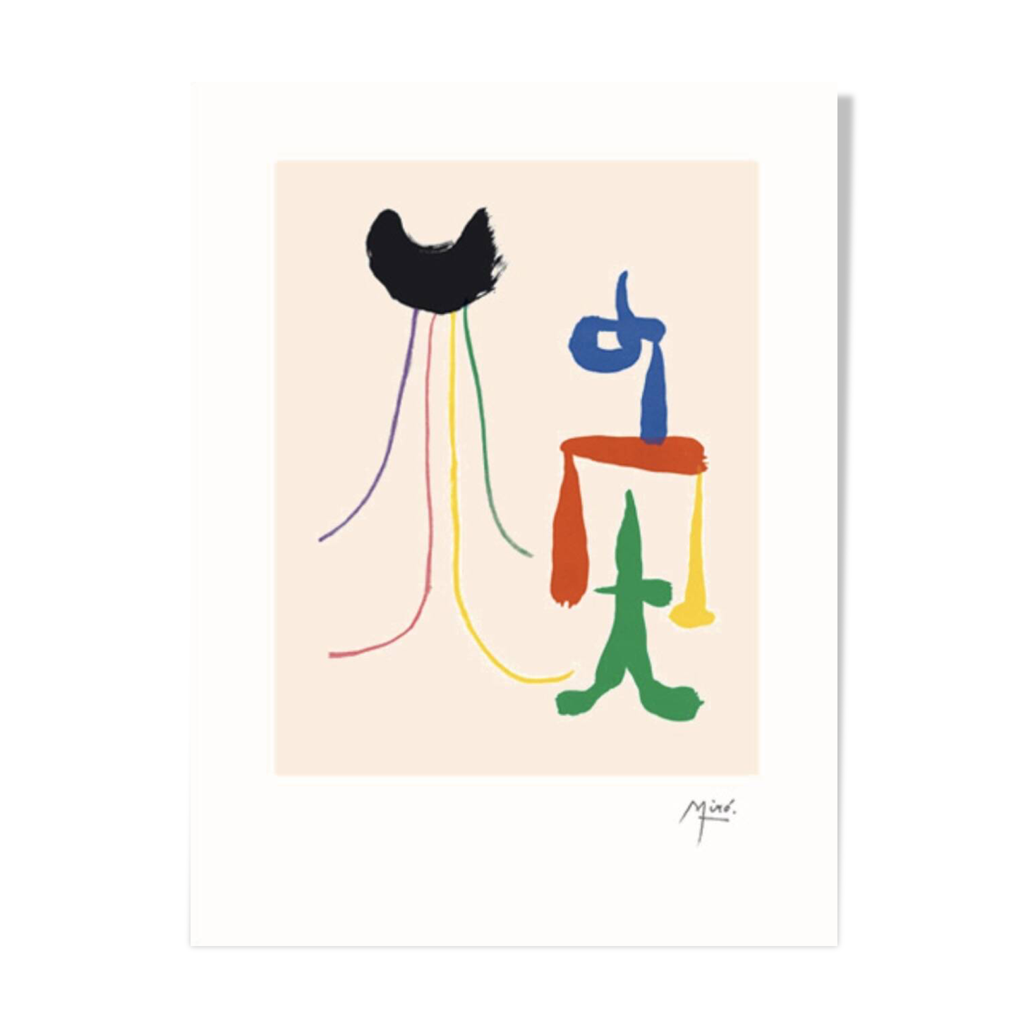 Lithograph by Miro