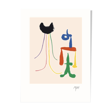 Lithograph by Miro