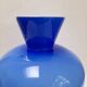 Large Italian vase in blue opaline.