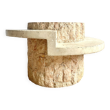 Magnussen ponte travertine coffee table