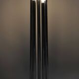 Restored Bauhaus Floor Lamp, Unusual Design, Chrome, New Electrification, France, 1950s