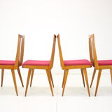 Set of four design dining chairs, 1960's.
