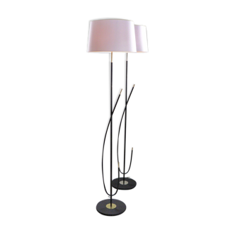 Pair of Arlus floor lamps