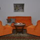 Orange Corduroy Modular Sofa, 1970s, Set of 5