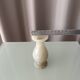 Vintage Alabaster Bud Vase – Cream Stone