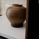 Jarre / vase en beige brun