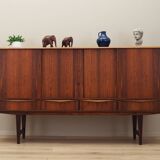 Rosewood highboard, Danish design, 1960s, designer: E.W. Bach
