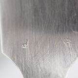 Fish service and its 6 silver-plated cutlery, crossed ribbon model