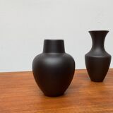 Vintage German vase in ceramic Wormser Terra-Sigillata, set of 2