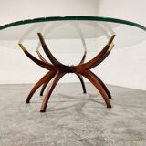 Mid century spider coffee table, 1950