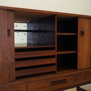 Enfilade en palissandre, design danois, années 1960, production : Danemark