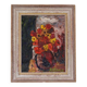 Huile sur toile suédoise – « Fleurs » par Karl Ragnar Johannesson