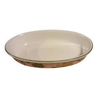 Plat en porcelaine villeroy & boch – vilboflour / geranium