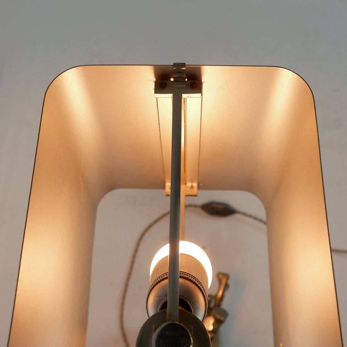 "Coral" table lamp Maison Charles - 1970s