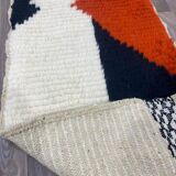 Handmade wool rug for your hallway size 75 x 300 cm