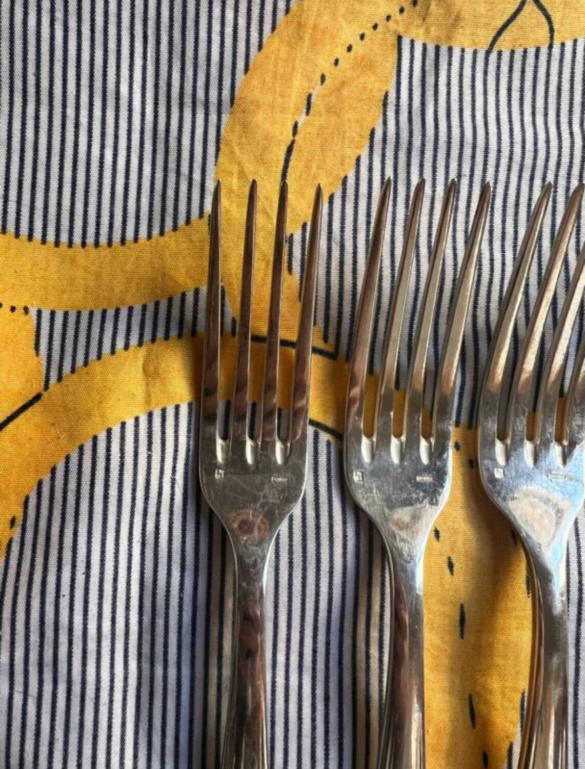 Silver-plated cutlery