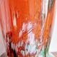 Vase verre marmoréen signé Lorrain Nancy