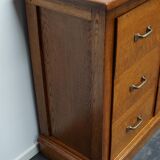 Oak Apothecary Cabinet, Netherlands, 1930s