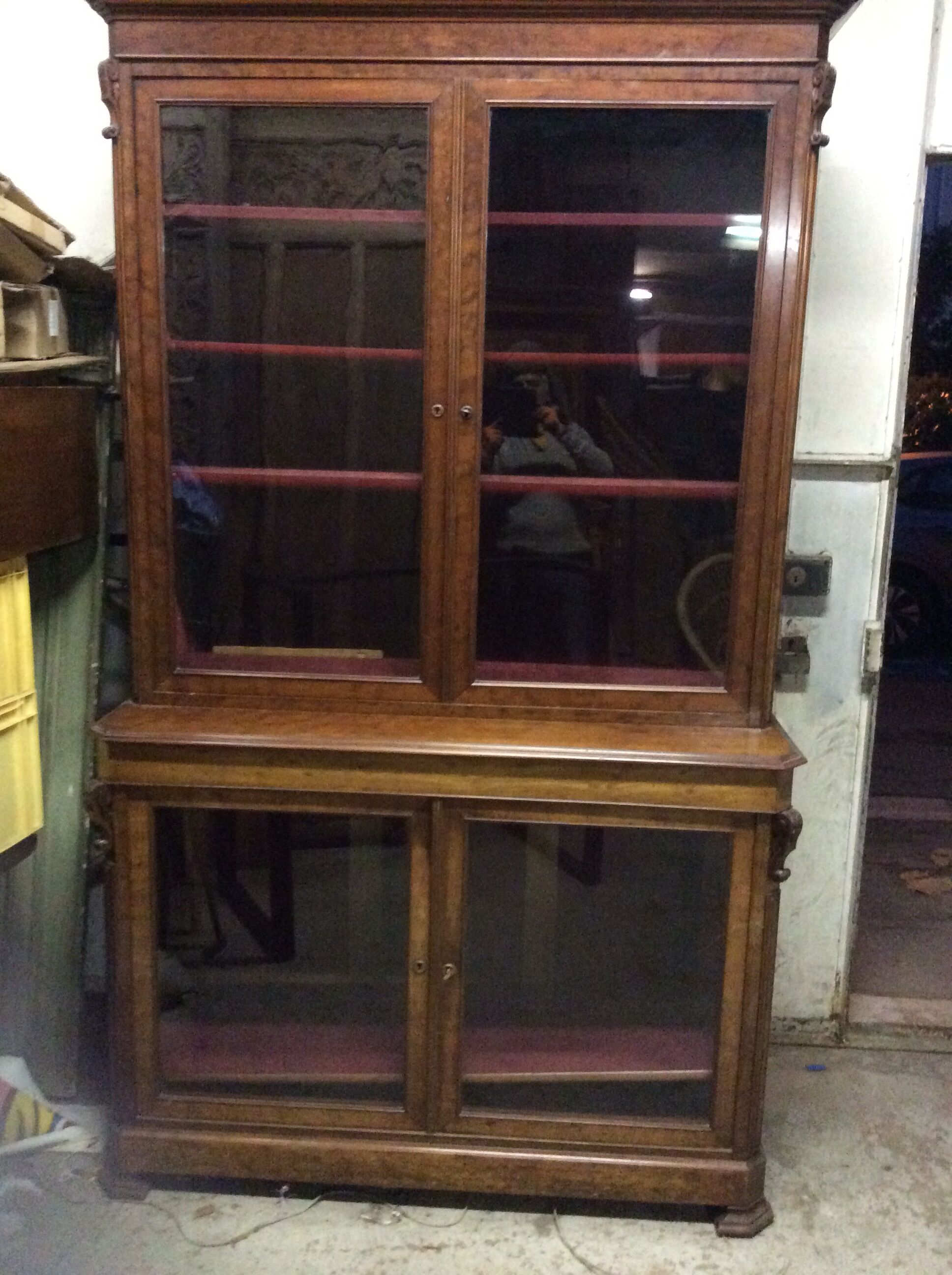 Buffet 2 body accajou time Louis Philippe