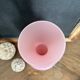 Vase en opaline rose