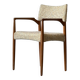 Teak and wool chair, Denmark, 1960s/1970s, vintage, mid-20th century