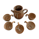 Stoneware coffee service