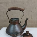 vintage copper teapot