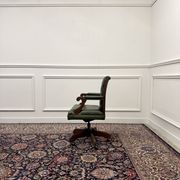 Green English Chesterfield Desk Chair