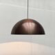 Mid-century copper dome pendant