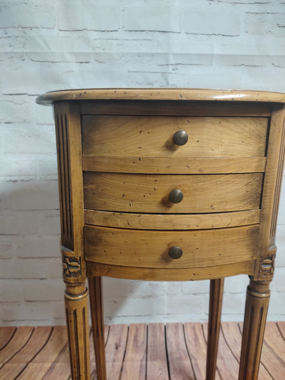 Louis XVI style bedside table