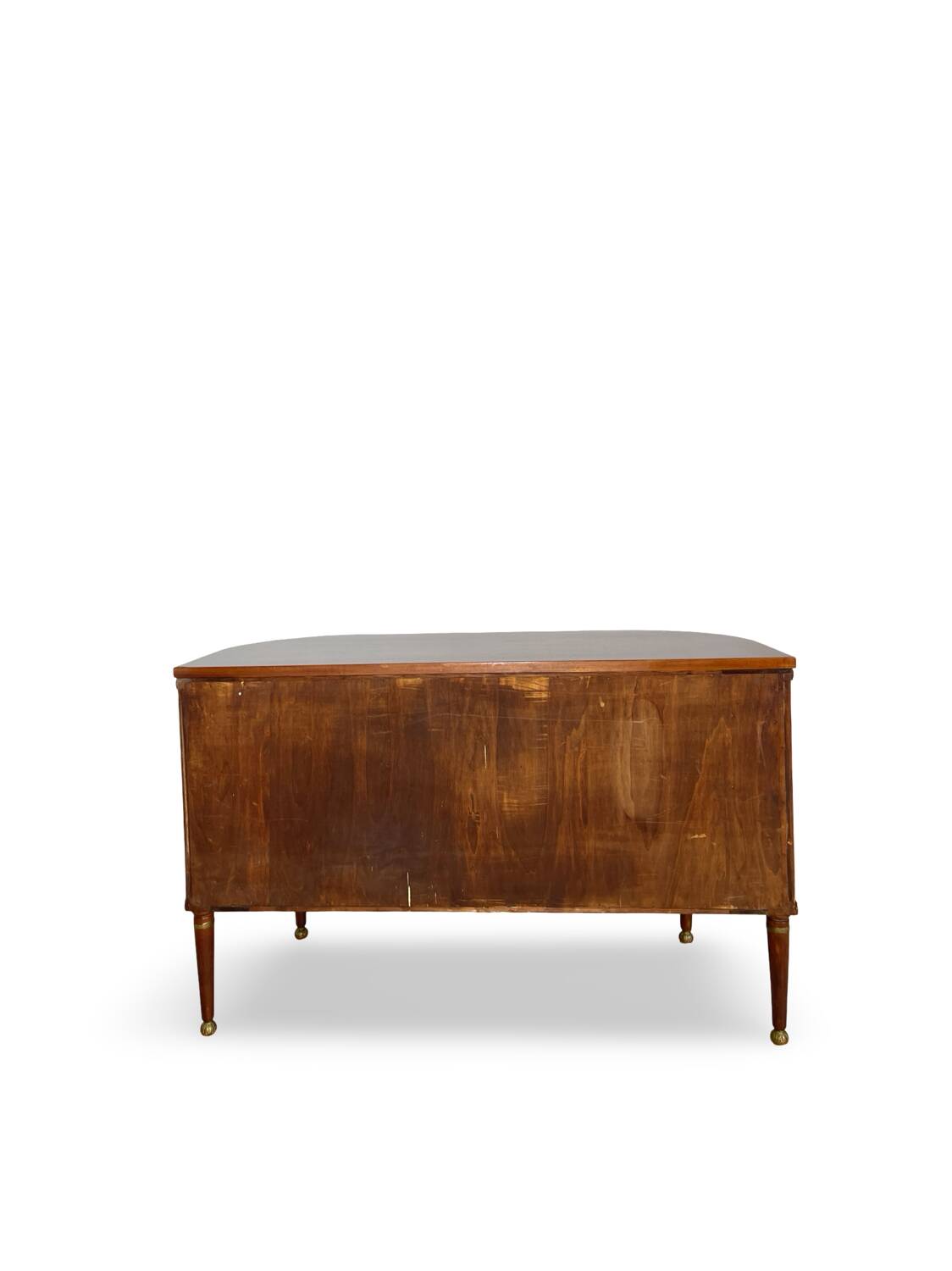 Large half-moon shaped chest of drawers/hall console, 1930s/1940s.