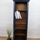 Renovated bookcase with 4 shelves and 2 drawers, France 1960