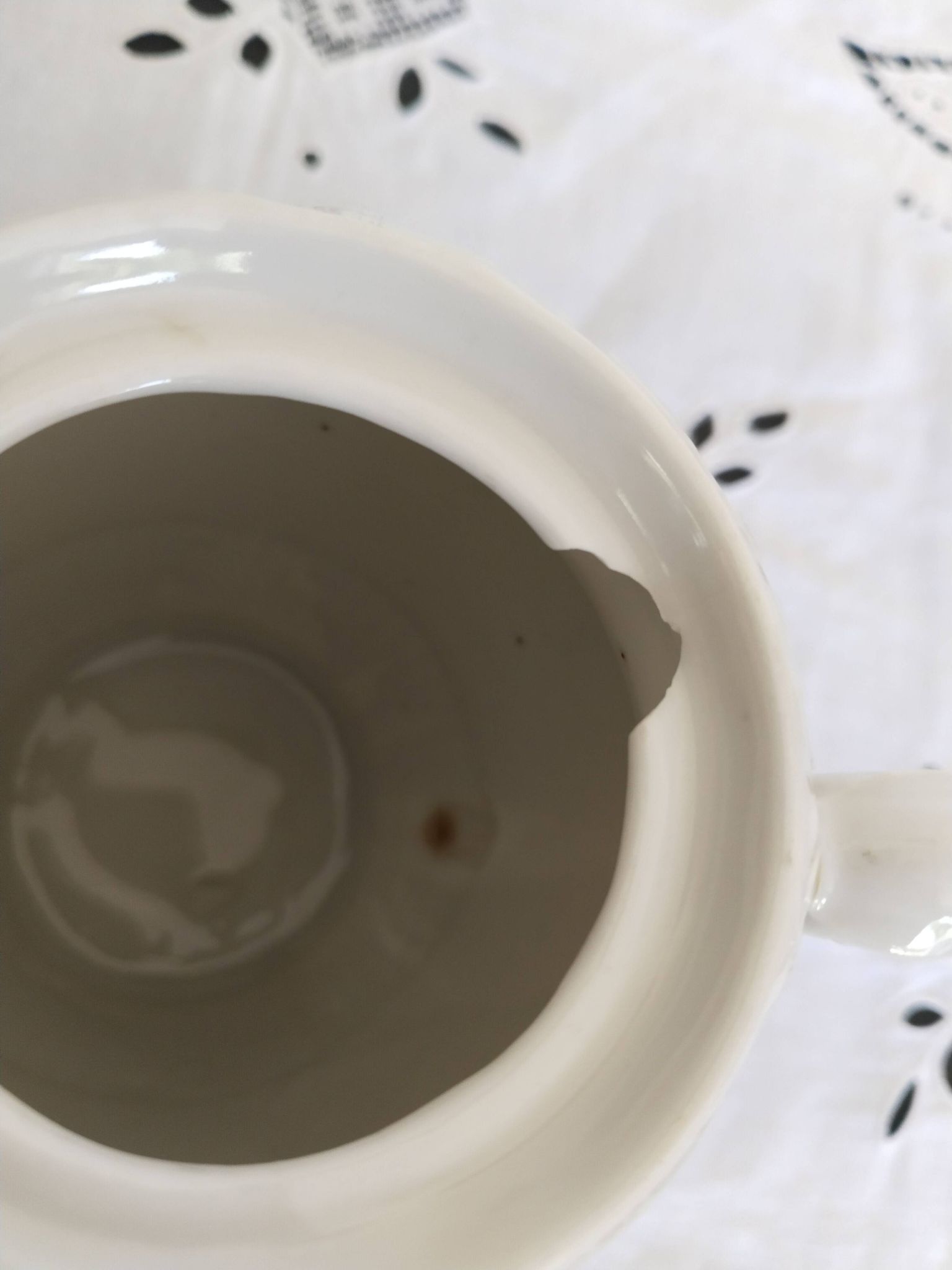 Cafetière en porcelaine anglaise  , vert et or , antique , vintage