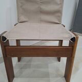 Pair of Monk chairs by Afra & Tobia Scarpa for Molteni, 1970S