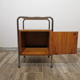 Bauhaus chromed nightstand by Robert Slezak