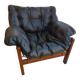 Amazonas armchair by Jean Gillon for Italma, Brazil 1970 — Rosewood