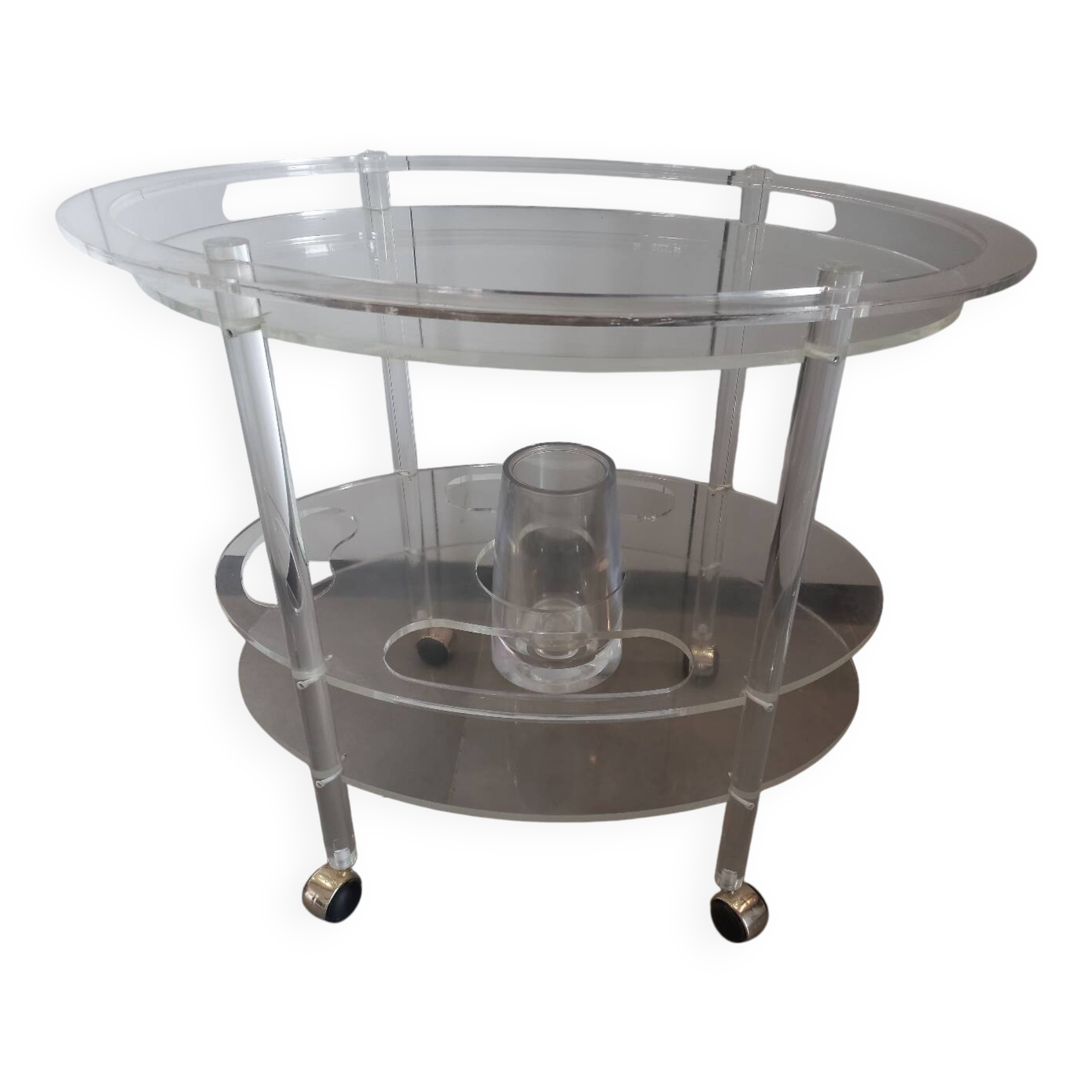 Plexiglass serving bar