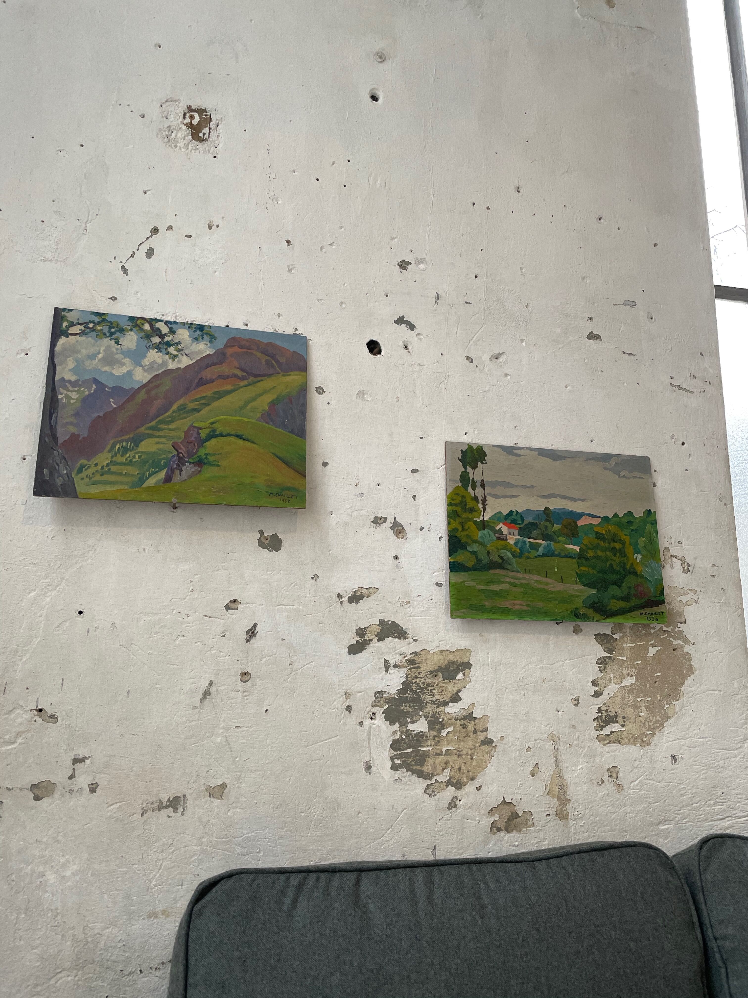 Landscape oil painting 1930