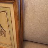 Lot 2 aquarelles oiseaux anciennes