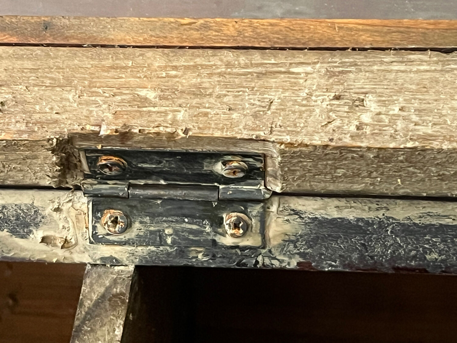 Showcase/cutlery rack, wood and glass