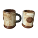 Roger Guerin enamelled ceramic mugs