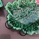 Pair of “Radis” barbotine dishes in Vallauris