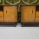 Pair of vintage bedside tables from the 1960s.