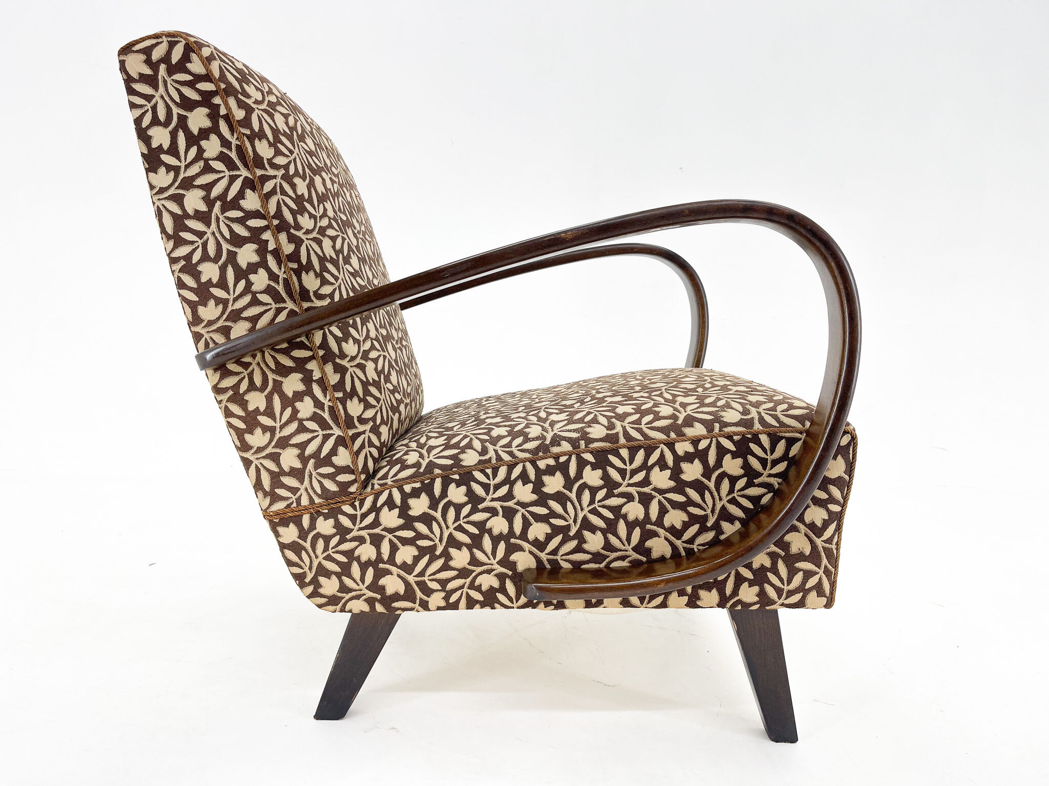 Mid-century armchair by Jindrich Halabala, 1950's