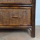Commode bambou et rotin